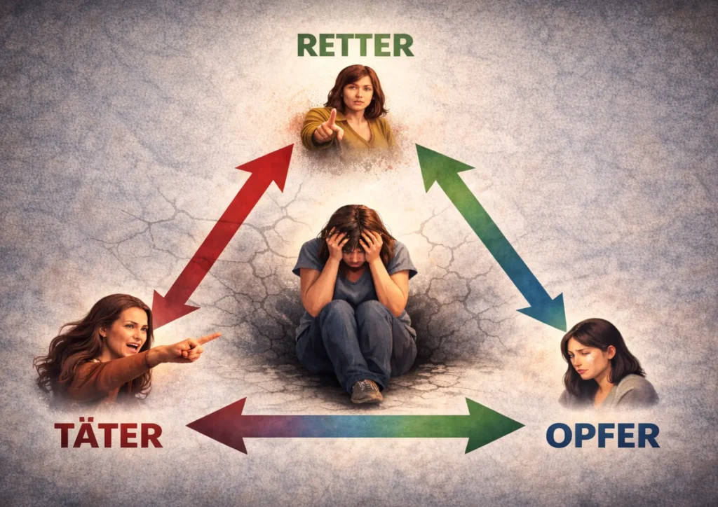 three roles victim rescuer persecutor