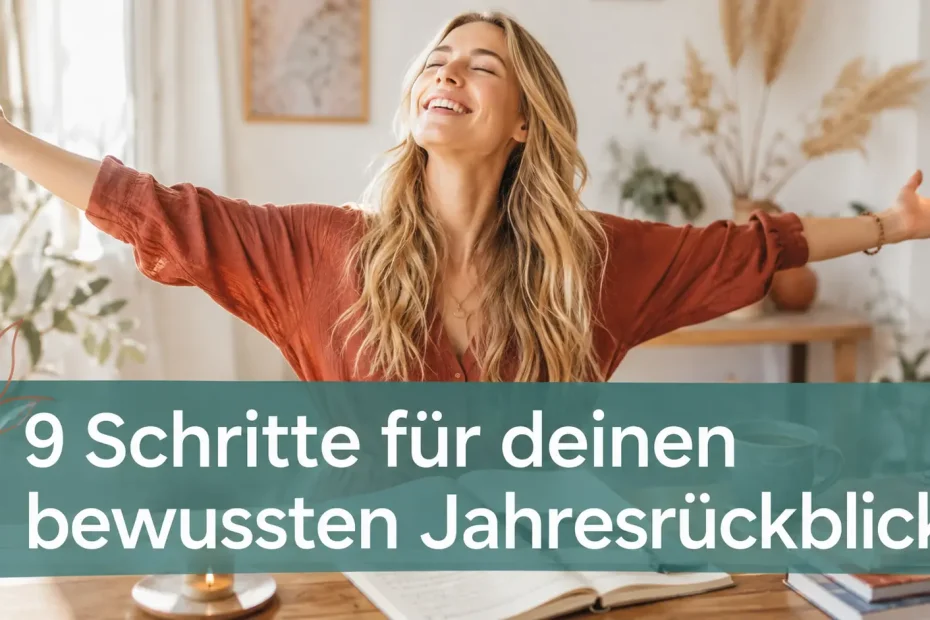  9 Schritte für deinen bewussten Jahresrückblick