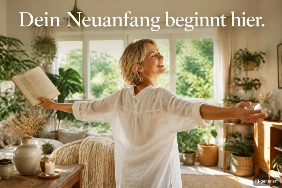 Frau mit Buch in der Hand, Neuanfang im Januar, Buchtipps für spirituell interessierte Frauen