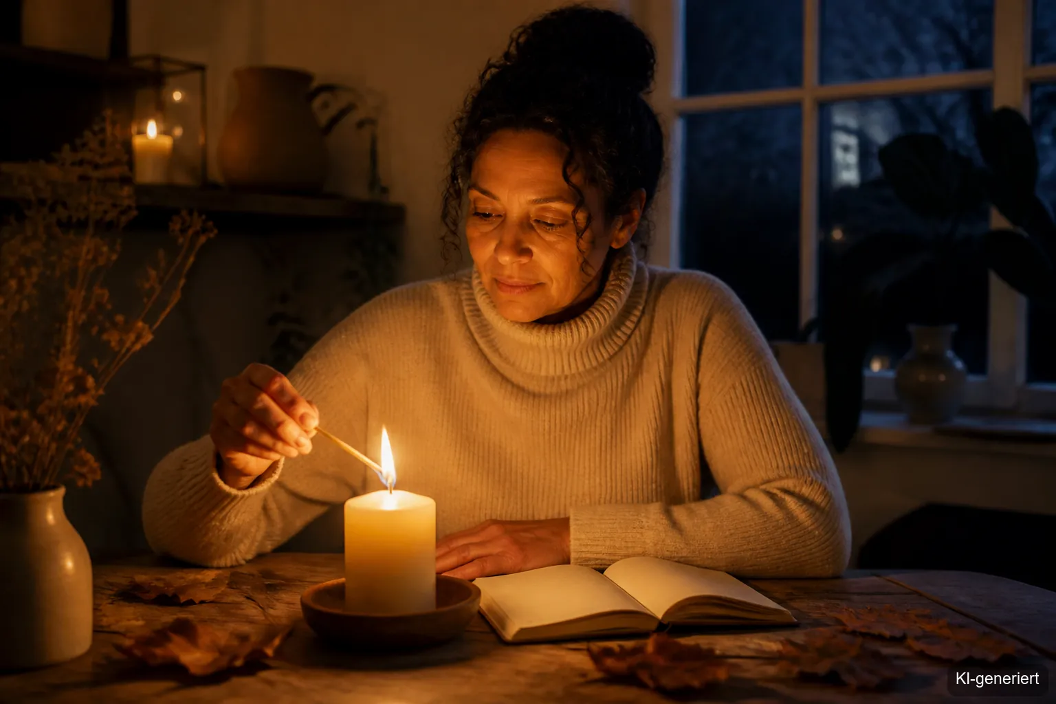 Ahnenkraft und Ahnenlast: Frau reflektiert die spirituelle Bedeutung ihrer Familiengeschichte im Oktober